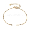 304 Stainless Steel Satellite Chain Bracelet Making AJEW-JB01277-01-1