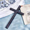 Wooden Cross Wall Decoration WOOD-WH0124-91-4