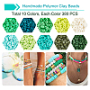 SUPERFINDINGS Handmade Polymer Clay Beads CLAY-FH0001-02A-02-6