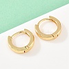 Brass Hoop Earrings EJEW-A156-09A-G-1
