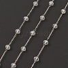 Glass Round Beaded Chains CHS-B003-04A-1