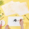 PET Hollow Out Drawing Painting Stencils DIY-WH0394-0262-3