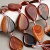Natural Banded Agate/Striped Agate Beads Strands GG-CBAE0EB-01A-05-1