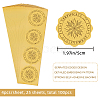 Self Adhesive Gold Foil Embossed Stickers DIY-WH0211-396-2