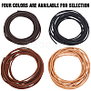 5M Round Braided Cowhide Letter Cord WL-GF0001-34B-02-7