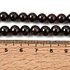 Natural Garnet Gemstone Beads Strands G-R263-7mm-4