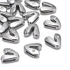 Letter Slider Beads for Watch Band Bracelet Making LS-ALRI-O012-V-NR-1