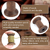 Wooden Empty Spools for Wire TOOL-WH0125-54C-01-4