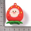 Fruit PVC Plastic Pendants KY-S172-08B-3