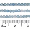 Natural Aquamarine Beads Strands G-L587-A02-02-4