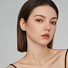 10Pcs 5 Colors 304 Stainless Steel Cuff Earrings EJEW-HS0001-34A-5