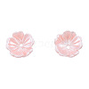 Resin Imitation Pearl Bead Caps RESI-N036-02A-05-2