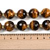 Natural Tiger Eye Beads Strands G-C249-A19-16mm-6