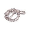 Electroplate Glass Beads Strands EGLA-C010-01A-PL04-2