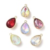 Glass Rhinestone Charms kk-F862-57G-1