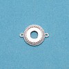 Brass Cabochon Connector Settings KK-TAC0014-05C-S-1