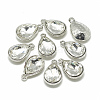 Alloy Glass Pendants PALLOY-T028-10x14mm-01-1