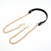 PU Leather & Iron Bag Strap FIND-WH0060-31C-1