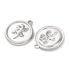 304 Stainless Steel Pendants STAS-P432-01D-P-2