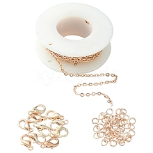 DIY Chain Bracelet Necklace Making Kit DIY-FS0003-68