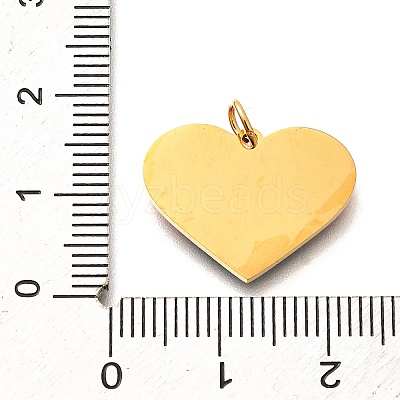 Pride 304 Stainless Steel Enamel Pendants STAS-B079-01G-17-1