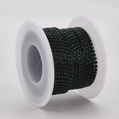 Electrophoresis Iron Rhinestone Strass Chains CHC-Q009-SS8.5-B02-1