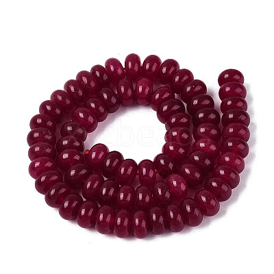 Natural White Jade Beads Strands G-Q613-01F-28-1