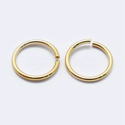 925 Sterling Silver Saw Cut Open Jump Rings STER-F036-02G-0.6x4mm-1