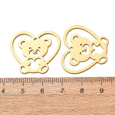 201 Stainless Steel Pendants SA-CBA49C1-01G-1