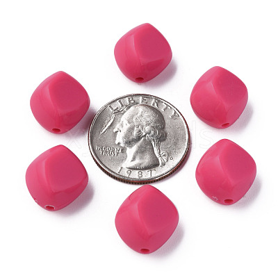 Opaque Acrylic Beads MACR-S373-137-A10-1