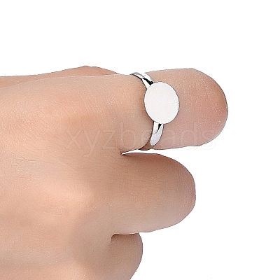 Brass Pad Ring Base Findings EC022-1