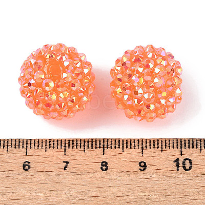 AB-Color Resin Rhinestone Beads RESI-S315-18x20-08-1
