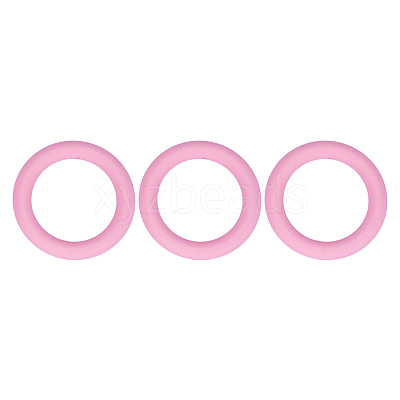 3Pcs Ring Silicone Focal Beads JX895G-01-1
