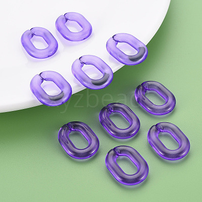Transparent Acrylic Linking Rings MACR-S373-19-B05-1