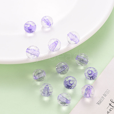 Transparent Acrylic Beads TACR-S154-10A-47-1