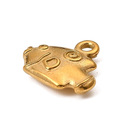 Ocean Theme 304 Stainless Steel Charms STAS-I356-03G-01-1