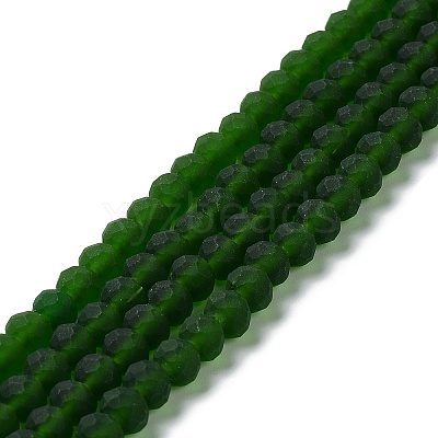 Transparent Glass Beads Strands X-EGLA-A044-T6mm-MD24-1