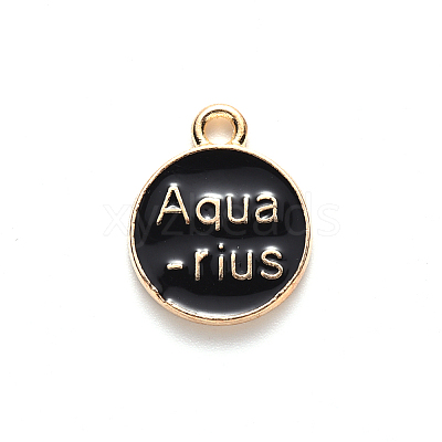 Alloy Enamel Pendants LS-ENAM-S124-01A-08J-1