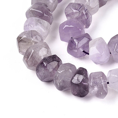 Natural Amethyst Beads Strands G-N347-17A-03-1