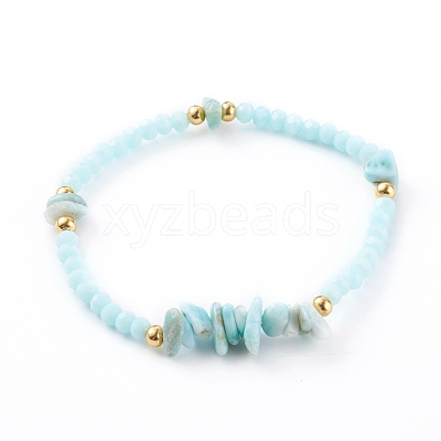 Stretch Bracelets Sets BJEW-JB06095-01-1