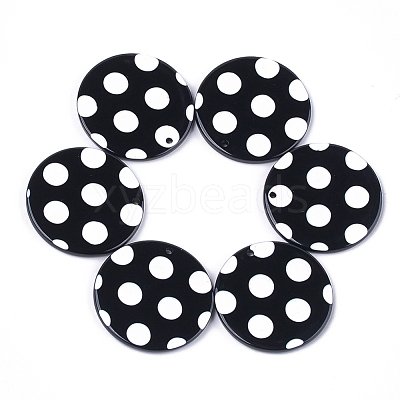 Cellulose Acetate(Resin) Pendants KY-S158-32B-1