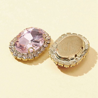 Oval Sew on Rhinestone RGLA-FS0001-06-1