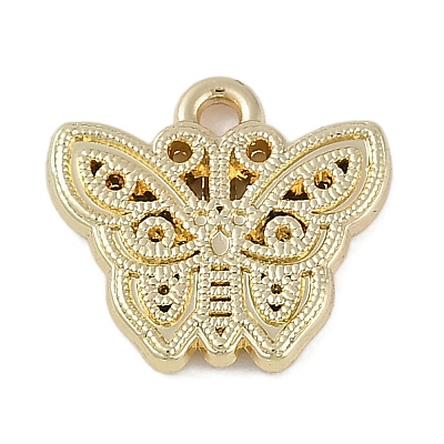 Golden Alloy Pendants PALLOY-U003-09G-01-1
