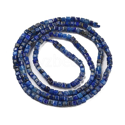 Natural Lapis Lazuli Beads Strands G-H042-B42-01-1