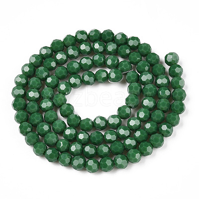 Opaque Glass Beads Stands EGLA-A035-P6mm-D06-1