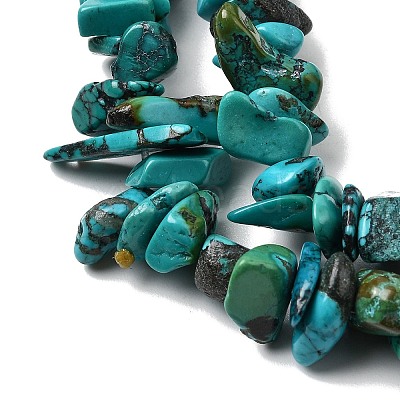 Natural HuBei Turquoise Bead Strands G-H345-A01-12-1