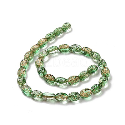 Transparent Glass Beads Strands GLAA-F114-05E-1