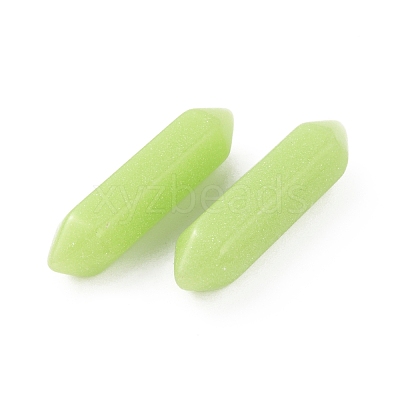 Synthetic Luminous Stone Double Terminated Points FIND-WH0416-97E-1
