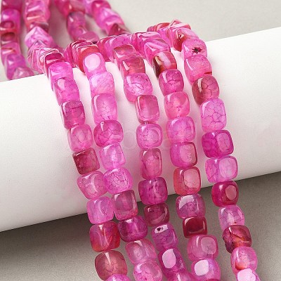 Natural Dragon Veins Agate Beads Strands G-G177-E20-01-1