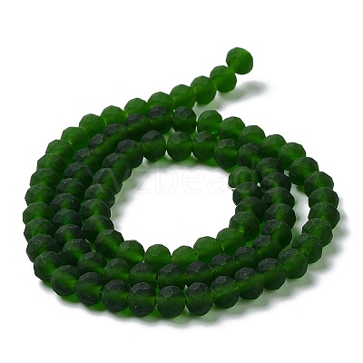 Transparent Glass Beads Strands EGLA-A034-T4mm-MD24-1